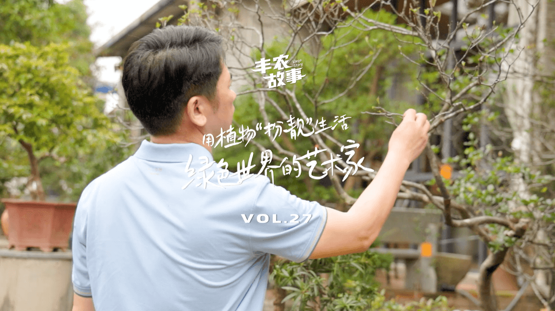 17年，他用一草一木去点亮了一个个家。
